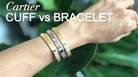 cartier love cuff vs bracelet|cartier love bracelet with screwdriver.